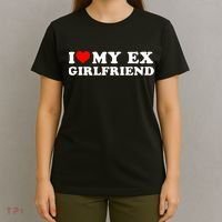 I Love My EX Girlfriend I Heart My Ex Girlfriend GF T-Shirt thumb 4