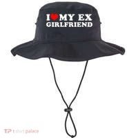 I Love My EX Girlfriend I Heart My Ex Girlfriend GF Bucket Hat thumb 0