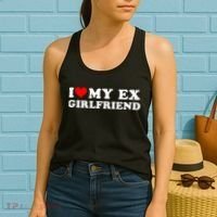I Love My EX Girlfriend I Heart My Ex Girlfriend GF Women's Tank Top thumb 2