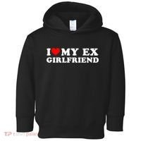 I Love My EX Girlfriend I Heart My Ex Girlfriend GF Toddler Hoodie thumb 0