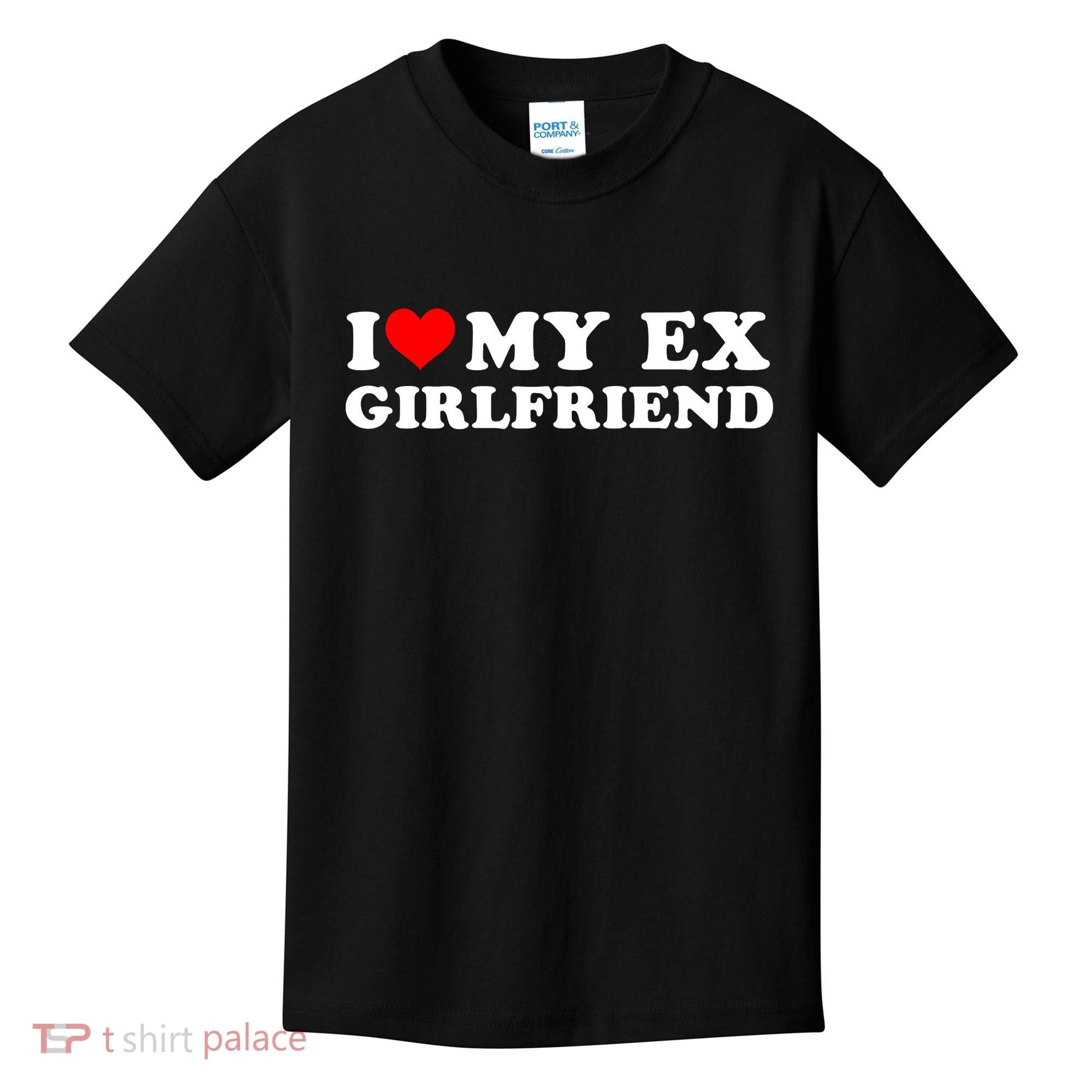 I Love My EX Girlfriend I Heart My Ex Girlfriend GF Kids T-Shirt