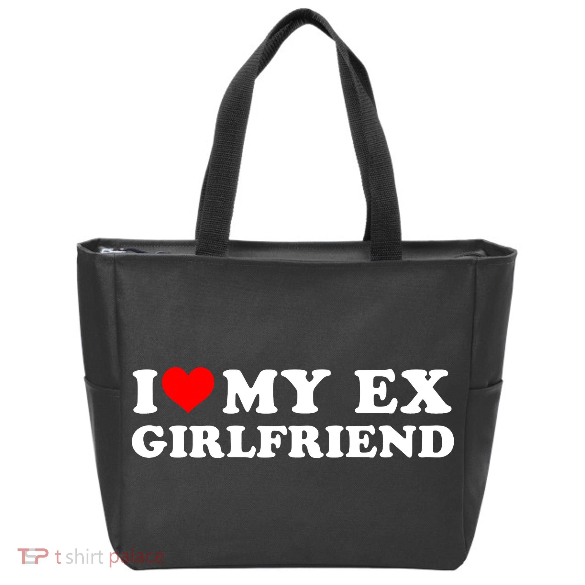 I Love My EX Girlfriend I Heart My Ex Girlfriend GF Tote Bag