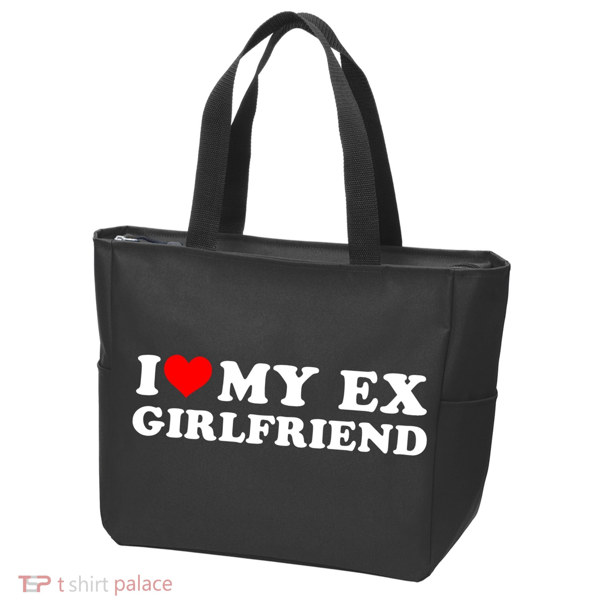 I Love My EX Girlfriend I Heart My Ex Girlfriend GF Tote Bag