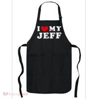 I Love My Jeff Apron thumb 0