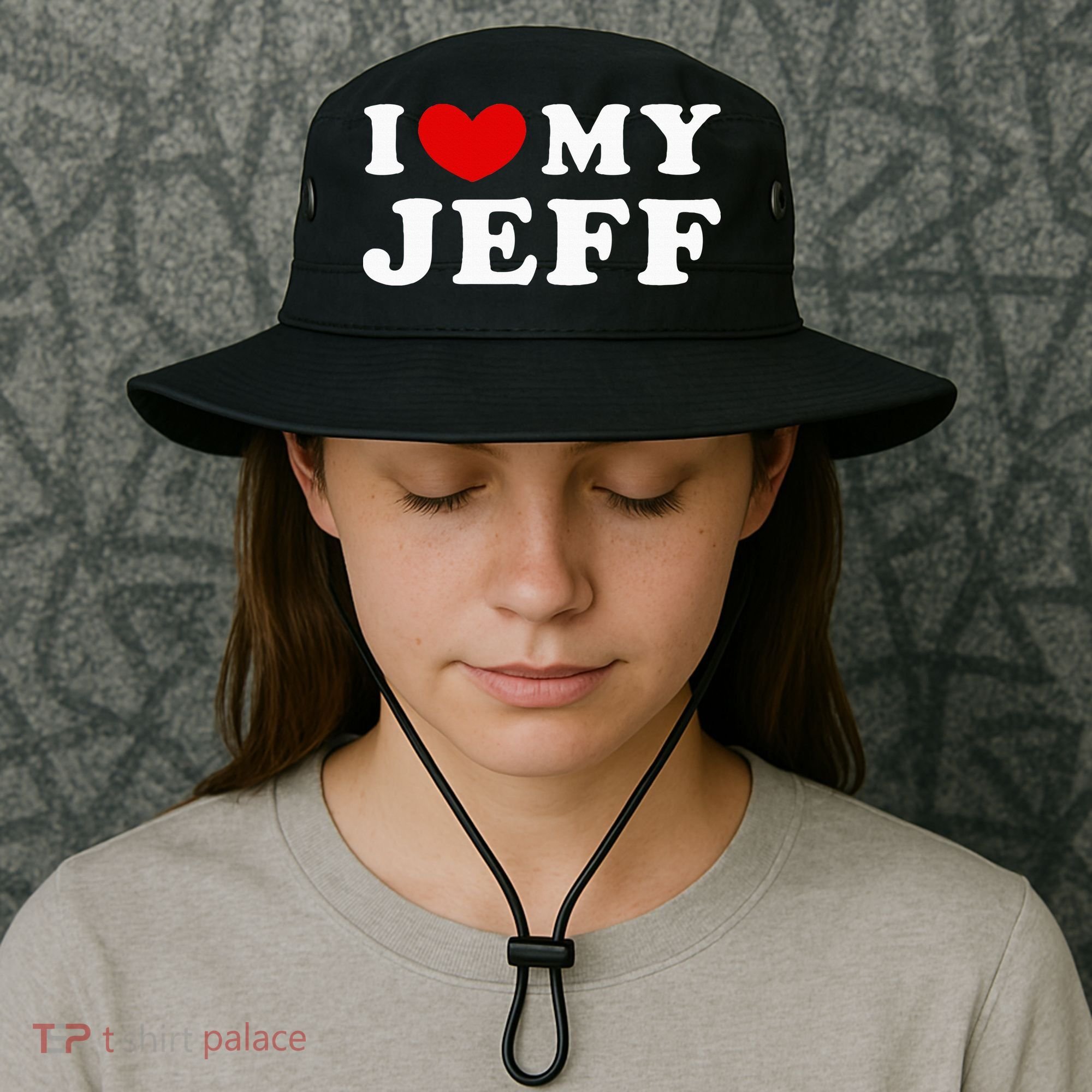 I Love My Jeff Bucket Hat