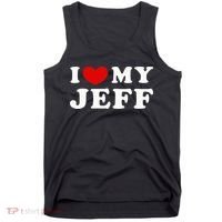 I Love My Jeff Tank Top thumb 0