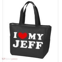 I Love My Jeff Tote Bag thumb 3