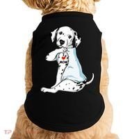 I Love Mom Tattoo Dalmatian Mom Dog Lover Gift Doggie Tank thumb 0