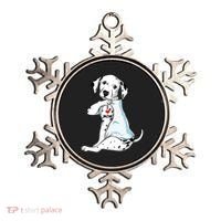 I Love Mom Tattoo Dalmatian Mom Dog Lover Gift Ornament thumb 0