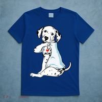 I Love Mom Tattoo Dalmatian Mom Dog Lover Gift T-Shirt thumb 5