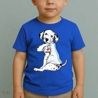 I Love Mom Tattoo Dalmatian Mom Dog Lover Gift Toddler T-Shirt thumb 2