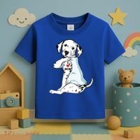 I Love Mom Tattoo Dalmatian Mom Dog Lover Gift Toddler T-Shirt thumb 3