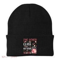 I've Loved My Class For 100 Days Of School Valentines Beanie thumb 0