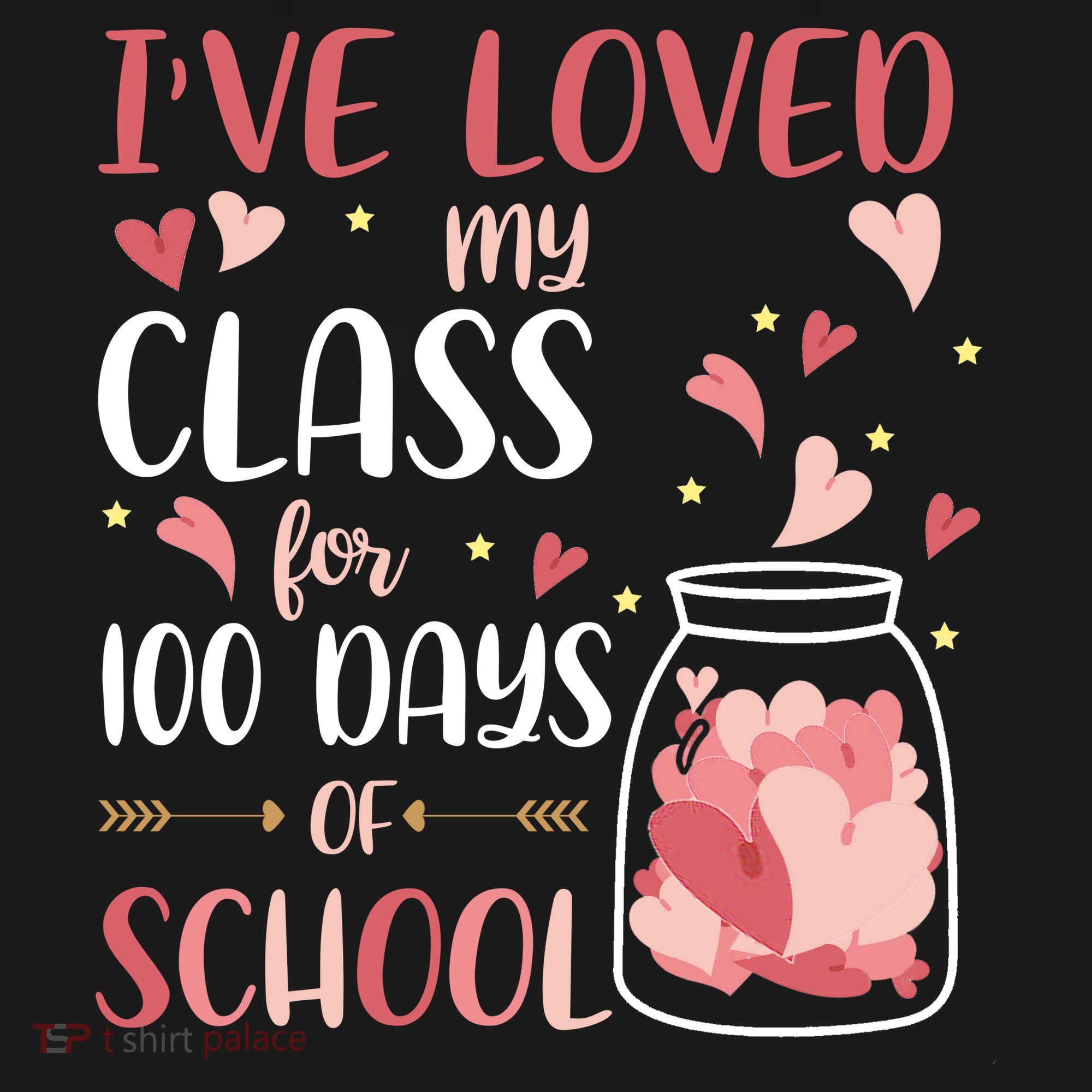 I've Loved My Class For 100 Days Of School Valentines Polo