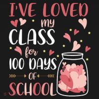 I've Loved My Class For 100 Days Of School Valentines Women's Tank Top thumb 5