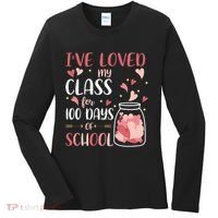 I've Loved My Class For 100 Days Of School Valentines Women's Long Sleeve Shirt thumb 0