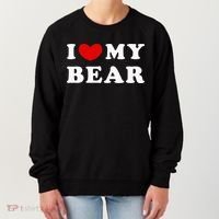I Love My Bear I Heart My Bear Women's Sweatshirt thumb 0