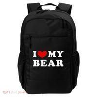 I Love My Bear I Heart My Bear Backpack thumb 0