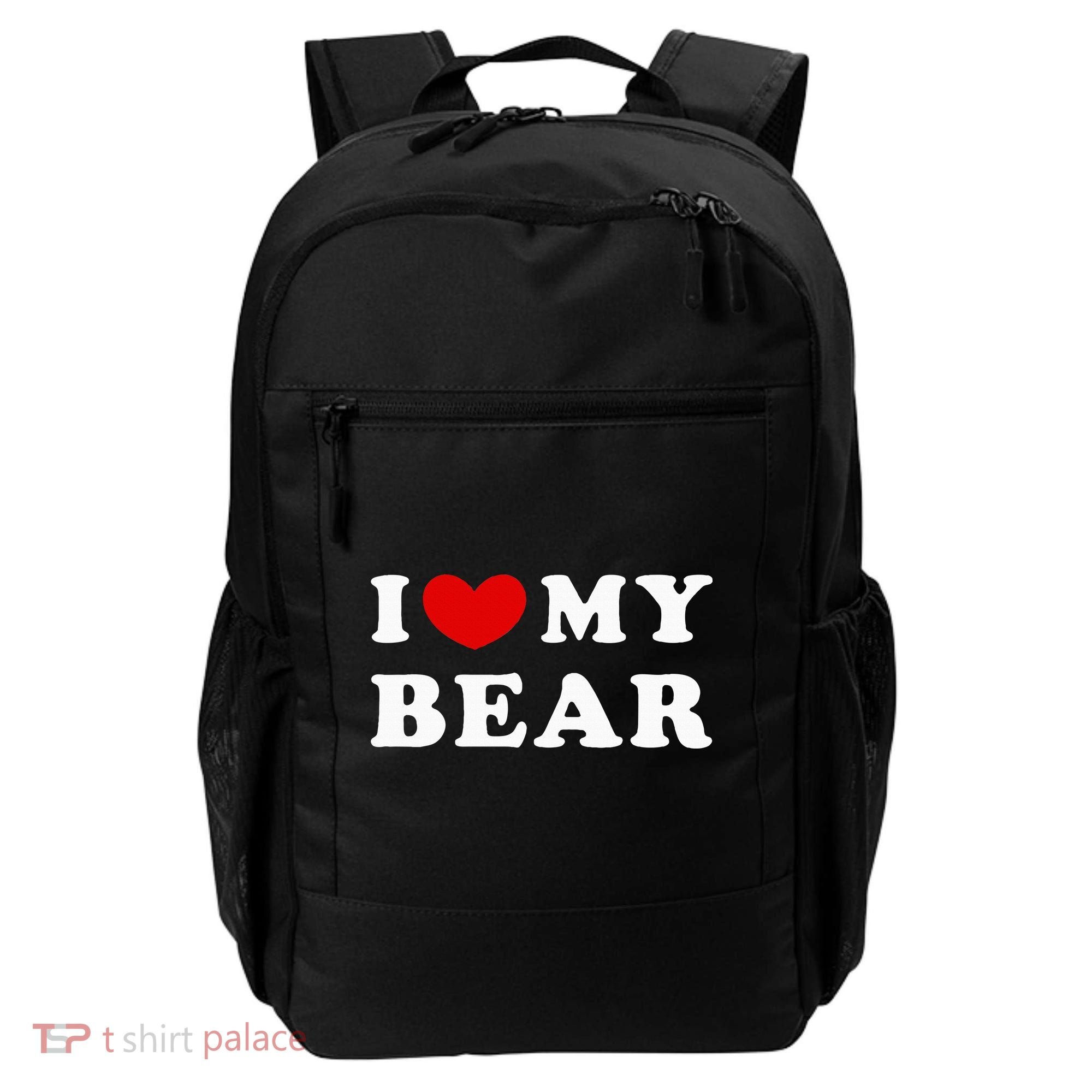 I Love My Bear I Heart My Bear Backpack