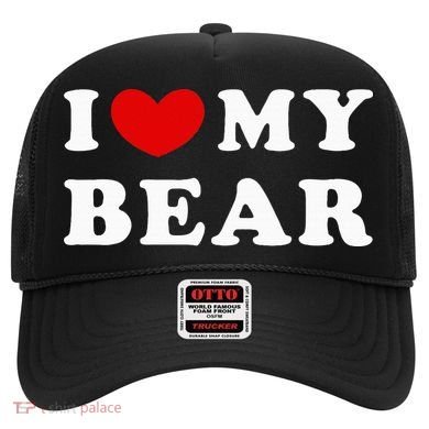 I Love My Bear I Heart My Bear Hat