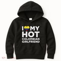 I Love My Hot Colombian Girlfriend Cute Colombia Native Relationship Kids Hoodie thumb 0