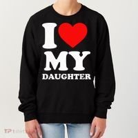 I Love My Daughter Women's Sweatshirt thumb 0