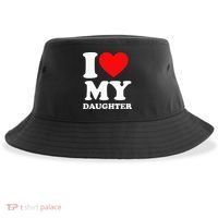 I Love My Daughter Sustainable Bucket Hat thumb 0