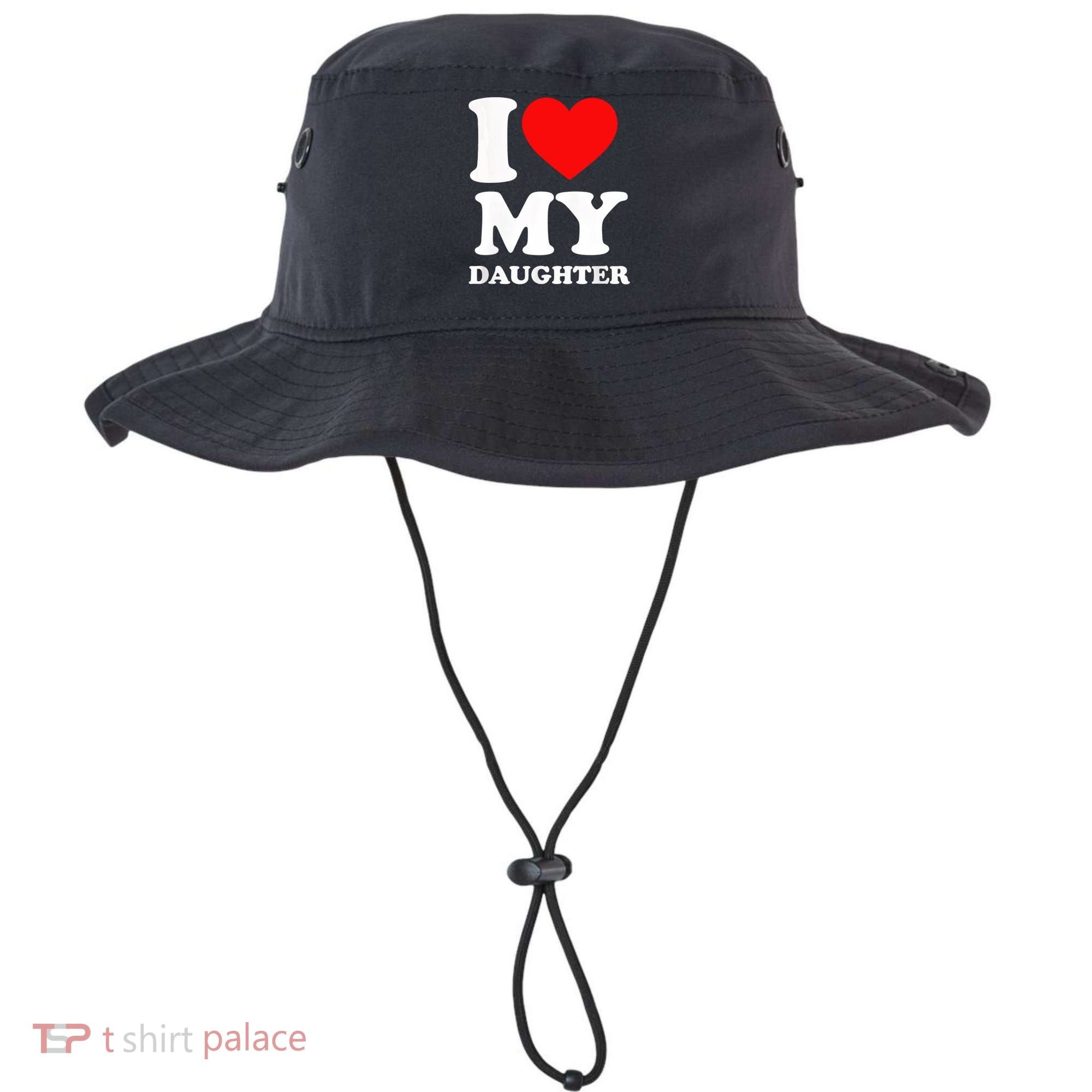 I Love My Daughter Bucket Hat