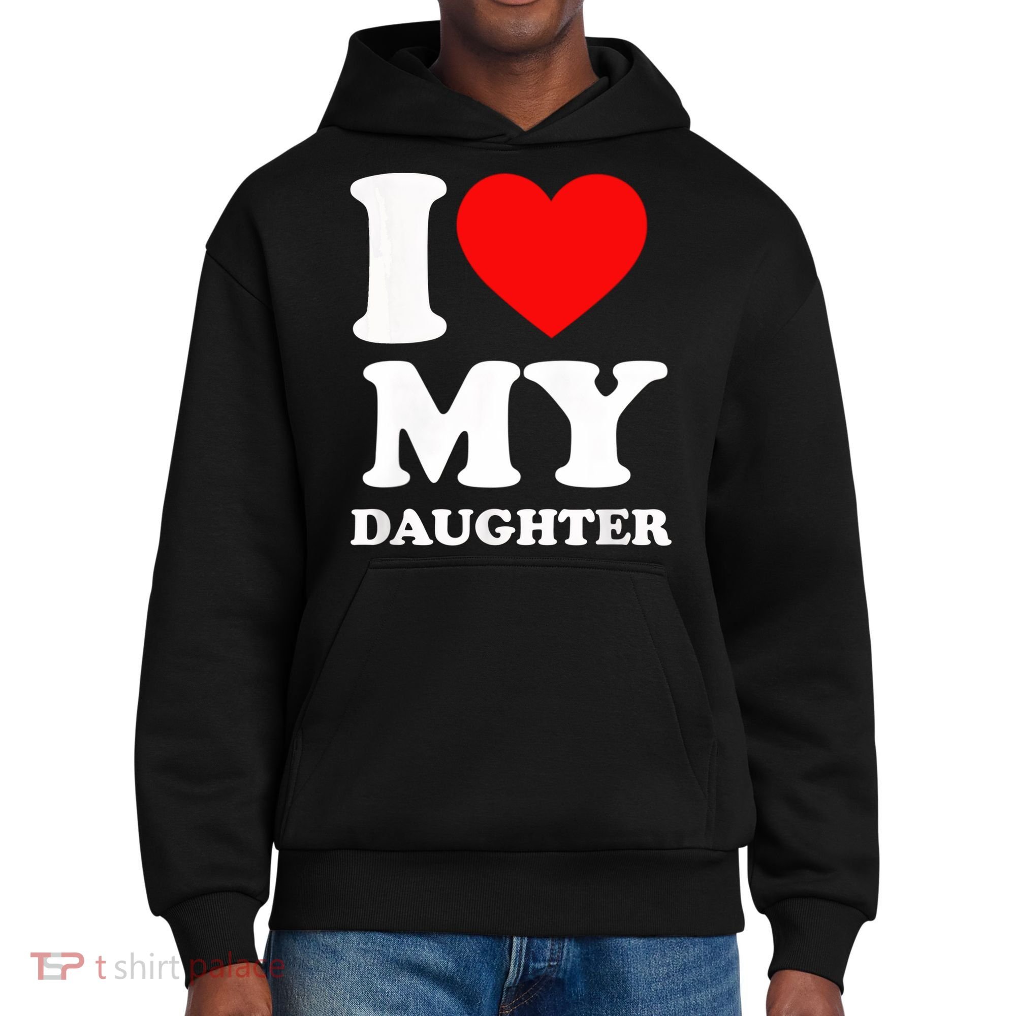 I Love My Daughter District V.I.T. Heavyweight Hoodie