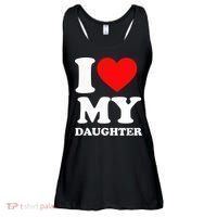 I Love My Daughter Ladies Essential Flowy Tank thumb 0