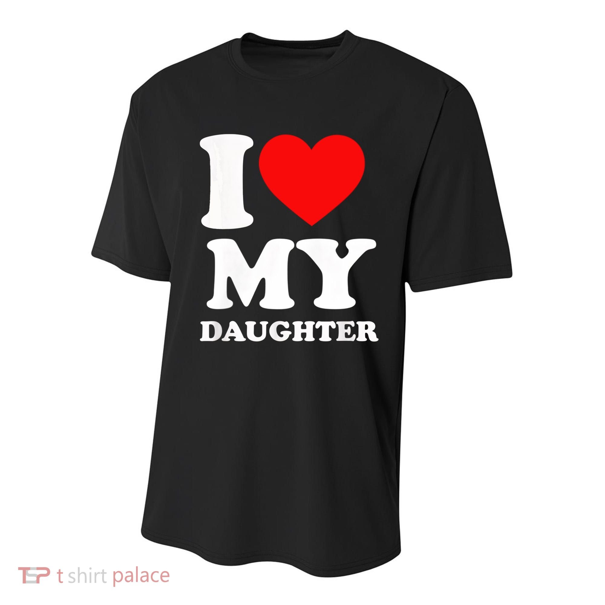 I Love My Daughter Youth Performance Sprint T-Shirt
