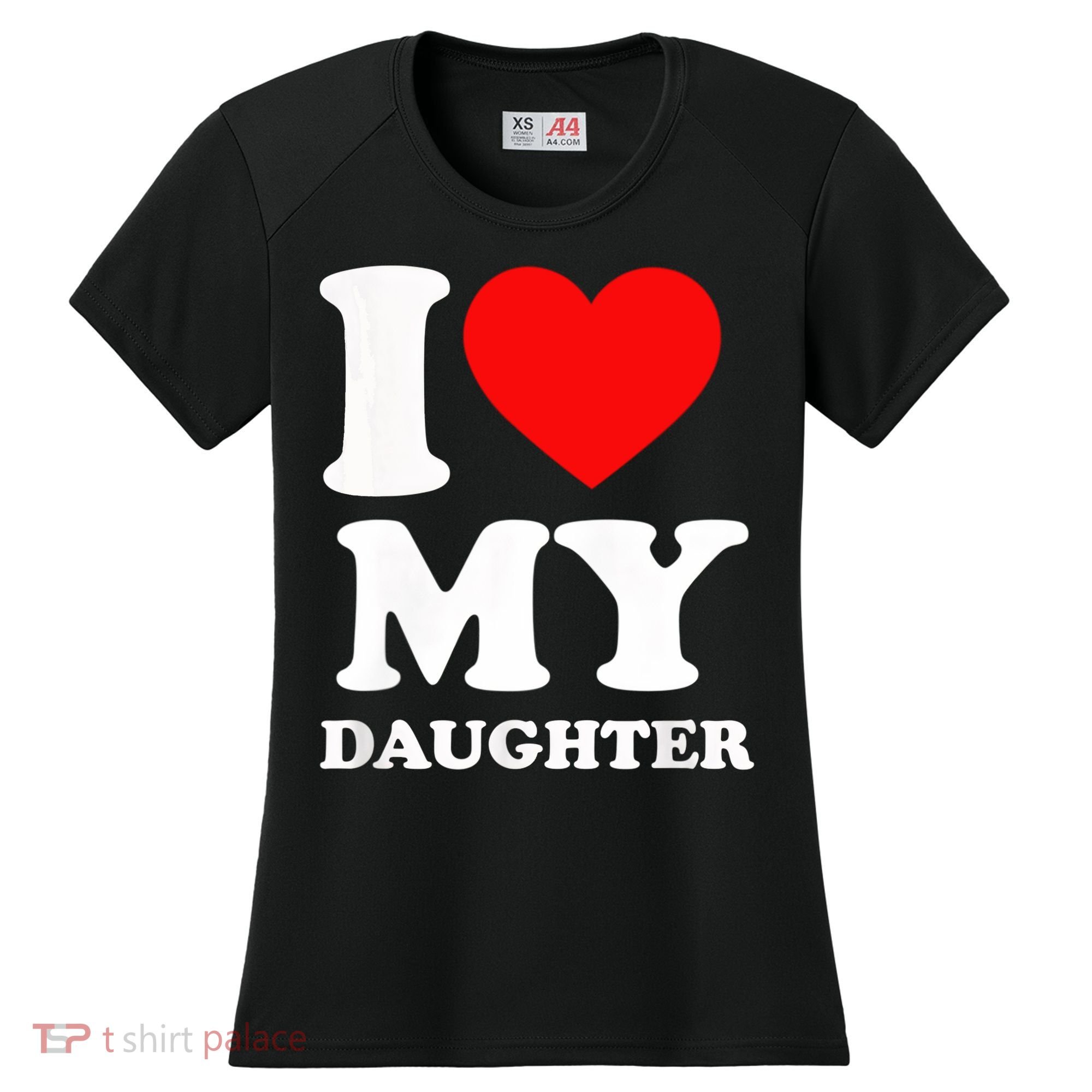 I Love My Daughter Women's Cooling Performance Crew T-Shirt