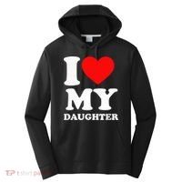 I Love My Daughter Performance Fleece Hoodie thumb 0