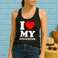I Love My Daughter Women's Tank Top thumb 2