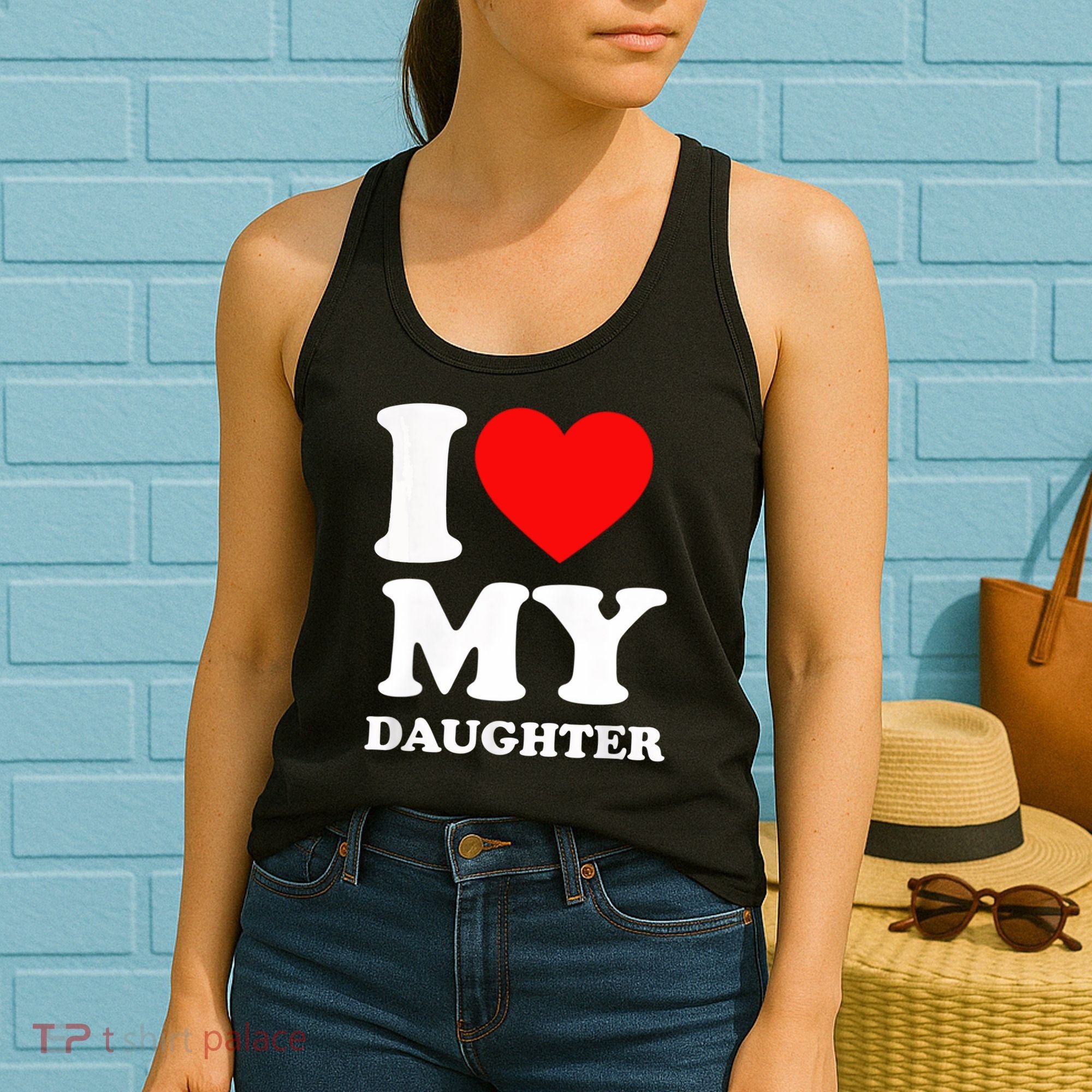 I Love My Daughter Women's Tank Top