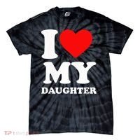 I Love My Daughter Tie-Dye T-Shirt thumb 0