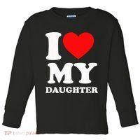 I Love My Daughter Toddler Long Sleeve Shirt thumb 0