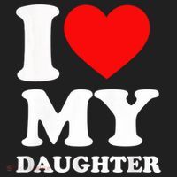 I Love My Daughter Kids Plaid Pajama Set thumb 2