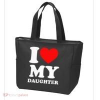 I Love My Daughter Tote Bag thumb 3