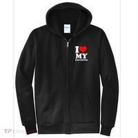 I Love My Daughter Full Zip Hoodie thumb 0