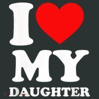 I Love My Daughter Infant Baby Jersey Bodysuit thumb 2
