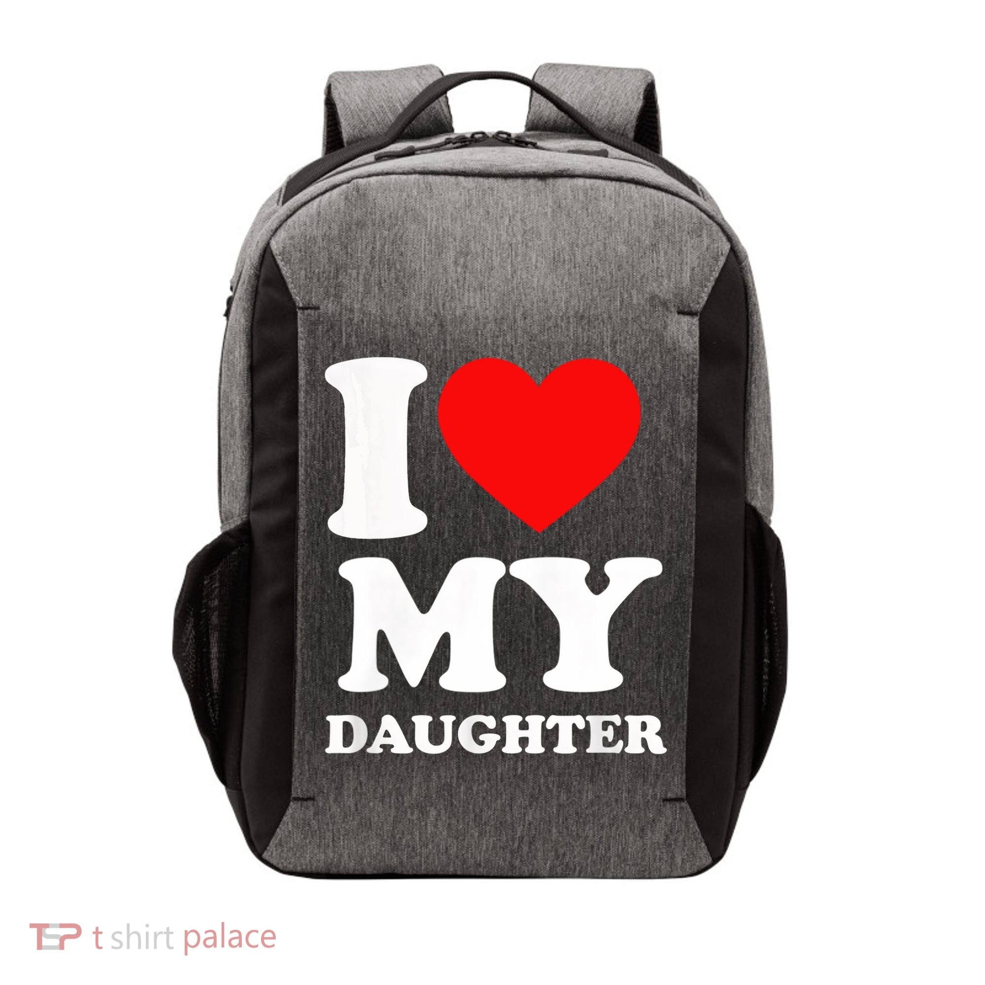 I Love My Daughter Vector Backpack