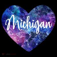 I Love Michigan Usa Cute Gift Coffee Mug thumb 5