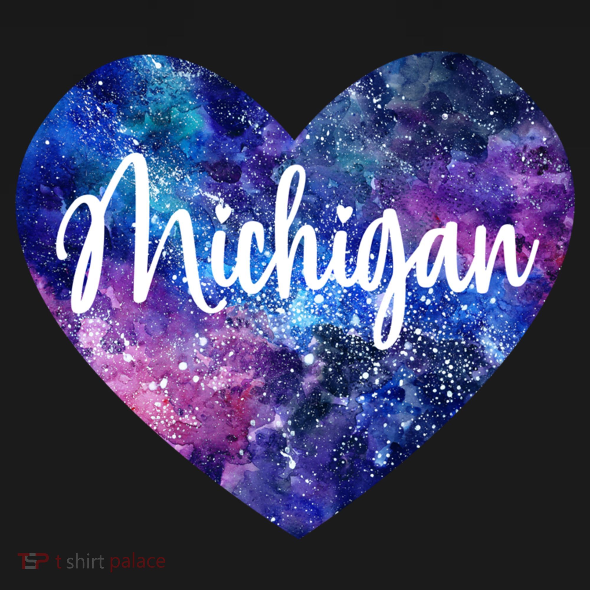 I Love Michigan Usa Cute Gift Ornament