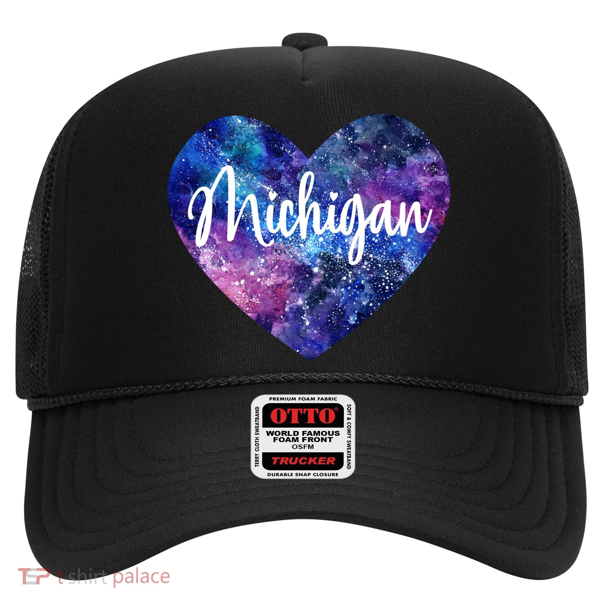 I Love Michigan Usa Cute Gift Hat