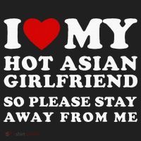 I Love My Hot Asian Girlfriend So Please Stay Away From Me Beanie thumb 2