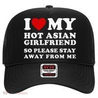 I Love My Hot Asian Girlfriend So Please Stay Away From Me Hat thumb 0