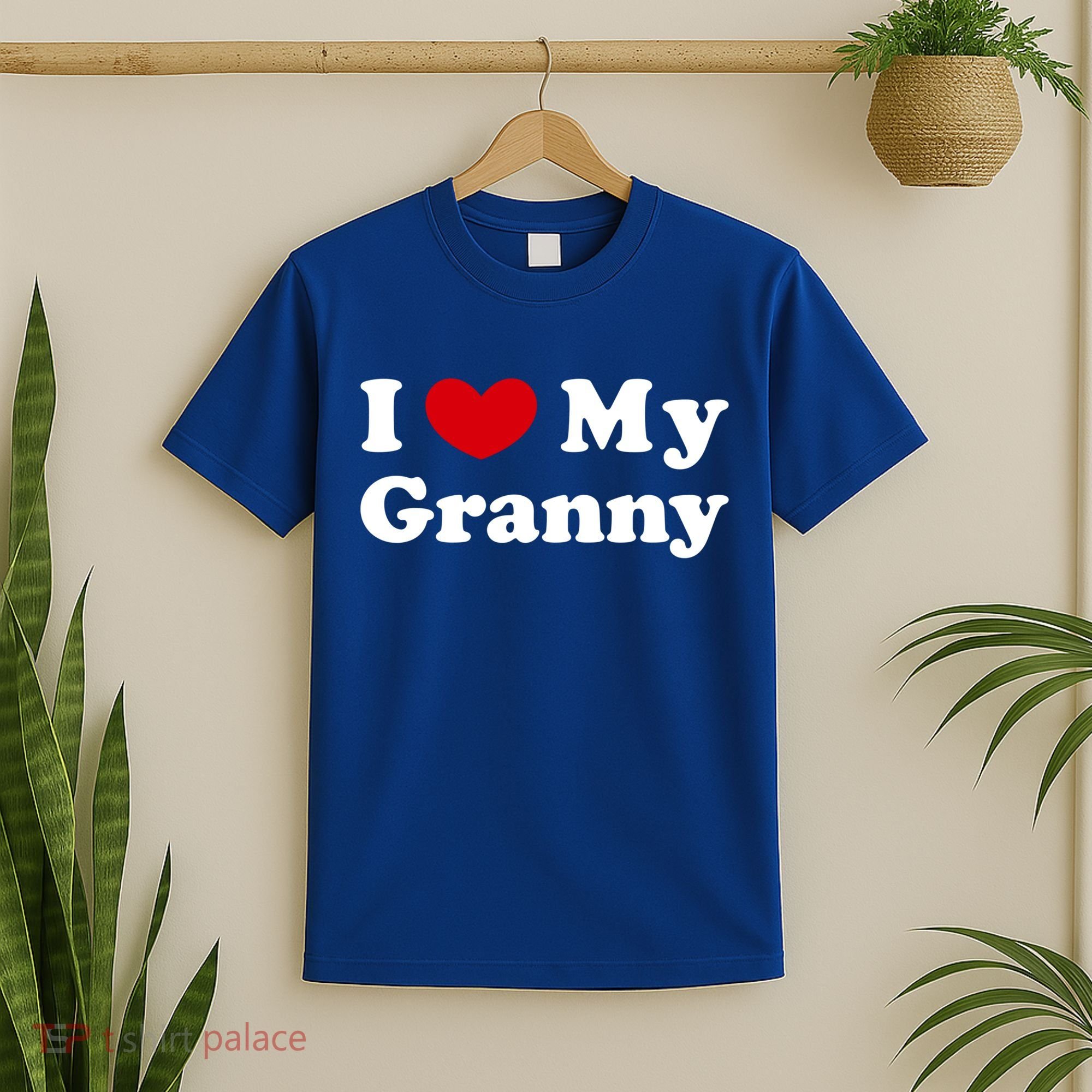 I Love My Granny I Heart My Granny Cute Gift T-Shirt