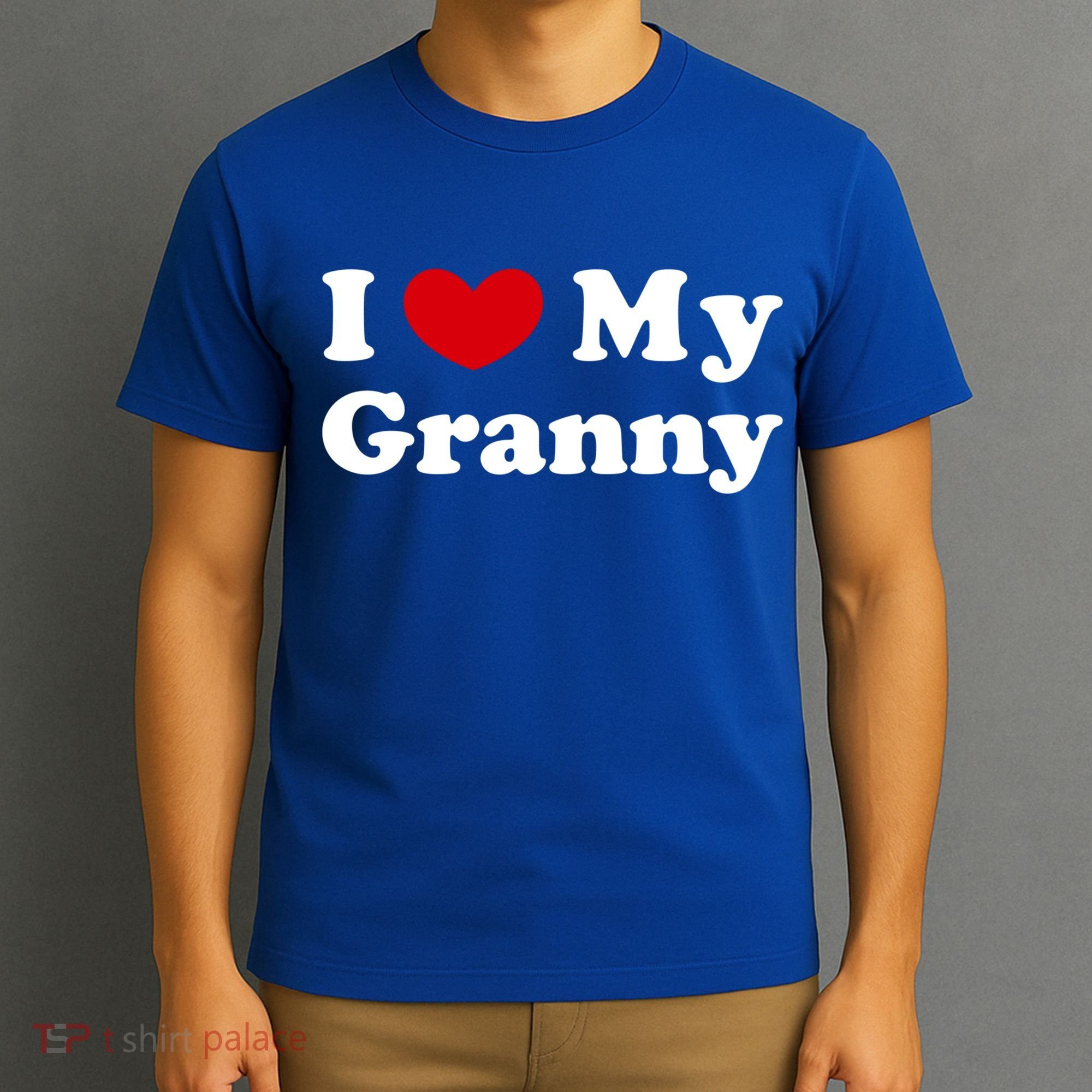 I Love My Granny I Heart My Granny Cute Gift T-Shirt