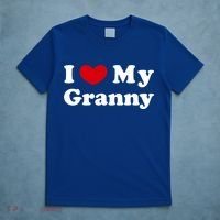 I Love My Granny I Heart My Granny Cute Gift T-Shirt thumb 5